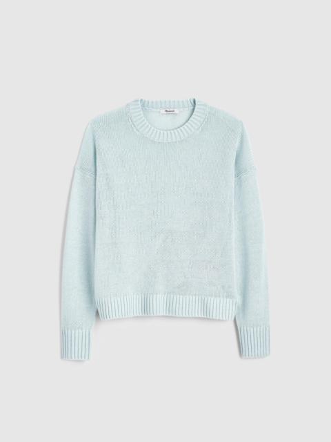 Madewell Linen Drop-Shoulder Sweater