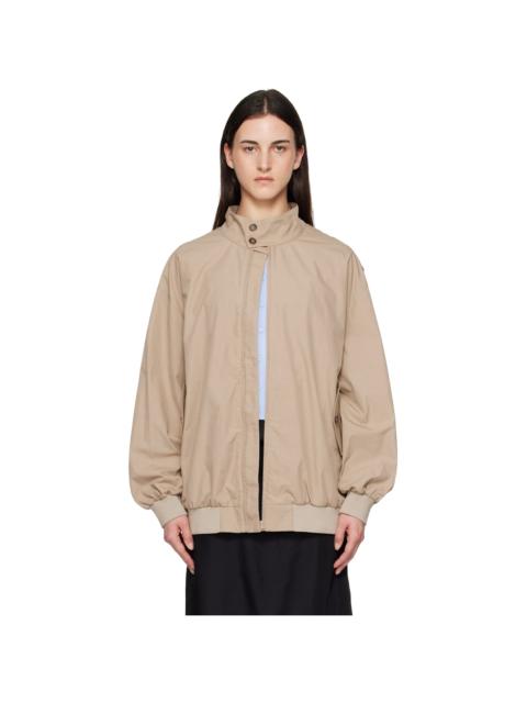 MM6 Maison Margiela Beige Sports Jacket
