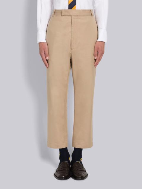 Thom Browne COTTON TWILL DOUBLE WELT POCKET STRAIGHT LEG TROUSER