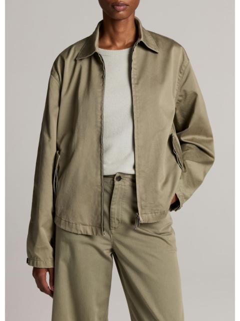 Vince Washed Cotton Twill Jacket