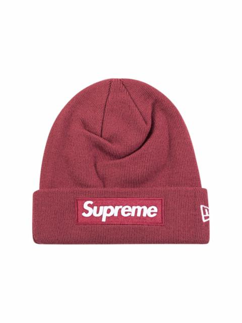 Supreme x New Era Box Logo knitted beanie