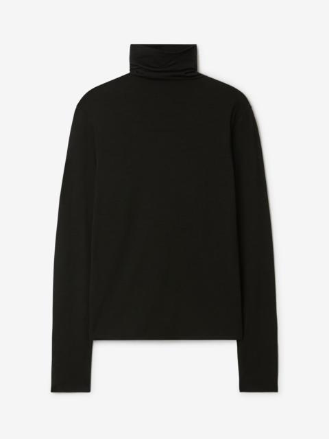 House of Dagmar Wool Jersey Rollneck