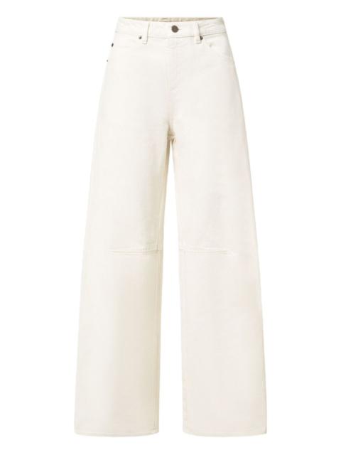 soeur knee-patch trousers