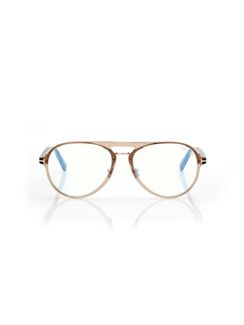 TOM FORD BLUE BLOCK PILOT OPTICALS
