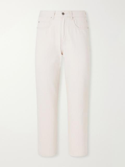 FrizmWORKS Straight-Leg Jeans Beige
