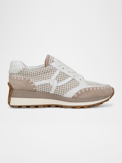Valentina Mesh Net Retro Sneakers
