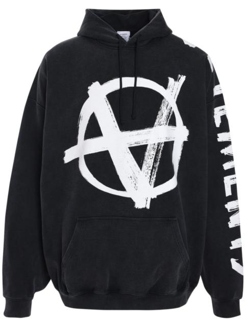 VETEMENTS Double Anarchy hoodie