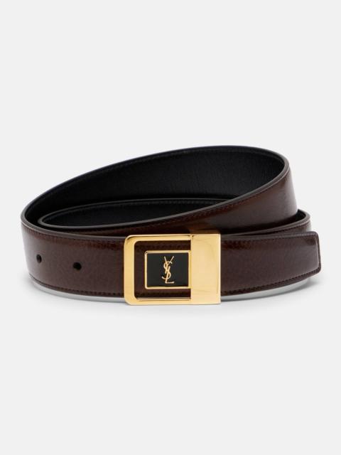 SAINT LAURENT Leather belt