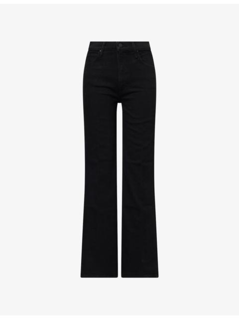 MOTHER The Kick It Straight-Leg Denim Jeans