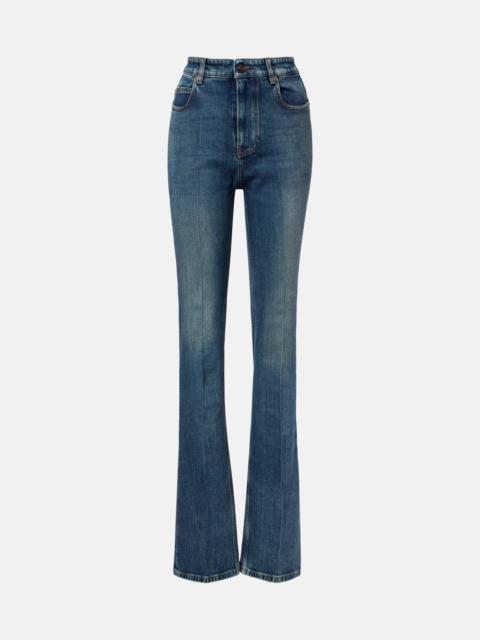 BALENCIAGA High-rise straight jeans