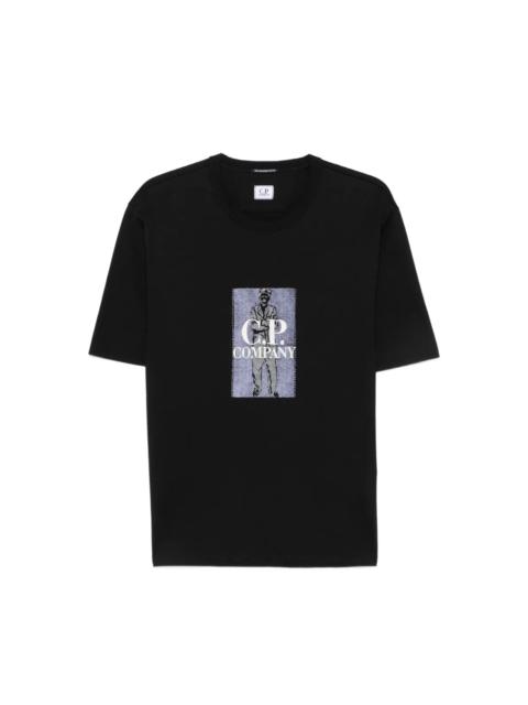 C.P. Company LOGO-PRINT T-SHIRT