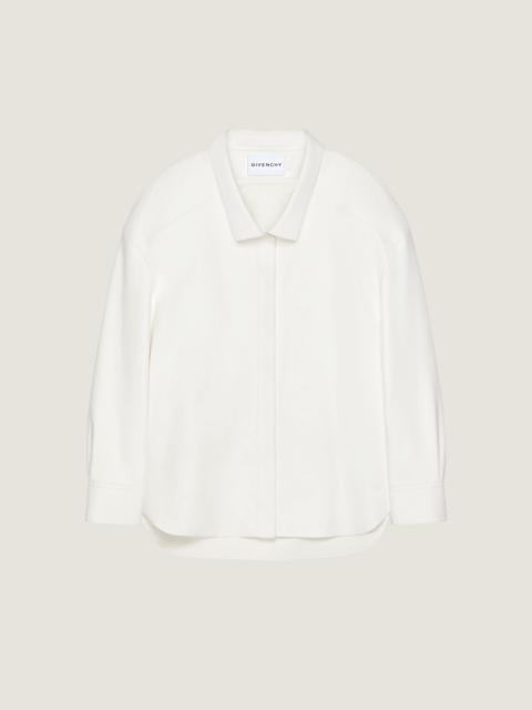 Givenchy SHIRT IN NAPPA LEATHER