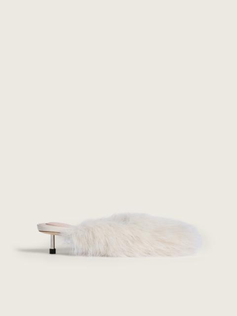 Simone Rocha Faux Fur Mule Heel