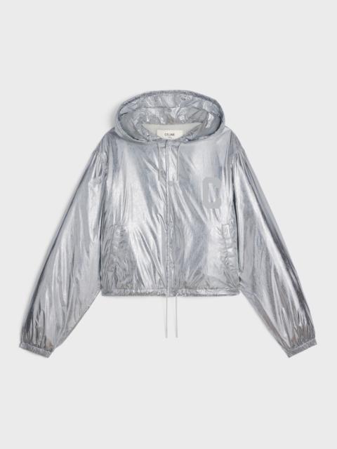 CELINE cropped skater jacket in nylon