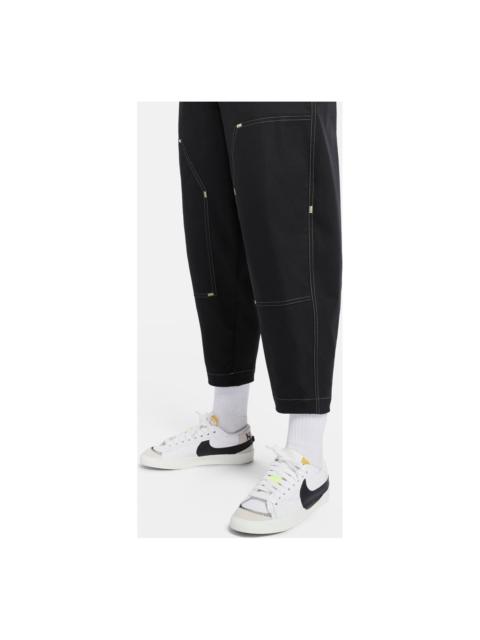 (WMNS) Nike Sportswear Woven Pants 'Black' HF6174-010