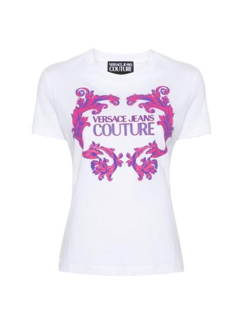Barocco logo-print cotton T-shirt