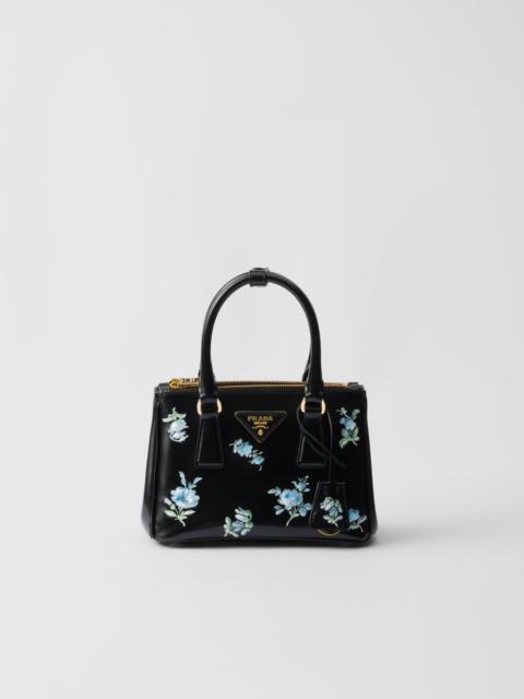 Prada Prada Galleria printed brushed leather mini-bag