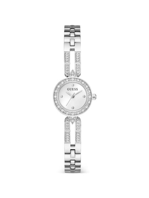 GUESS USA Cassidy crystal-embellished 23mm watch