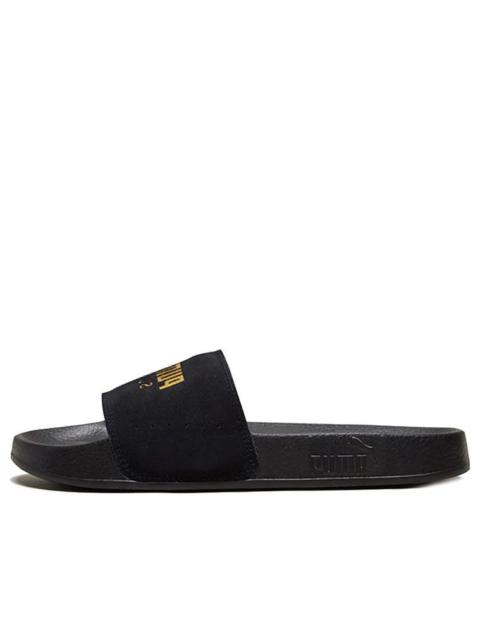 PUMA PUMA Leadcat Suede Slide 'Black Team Gold' 365758-01