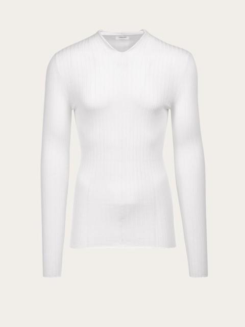 FERRAGAMO V-NECK SWEATER