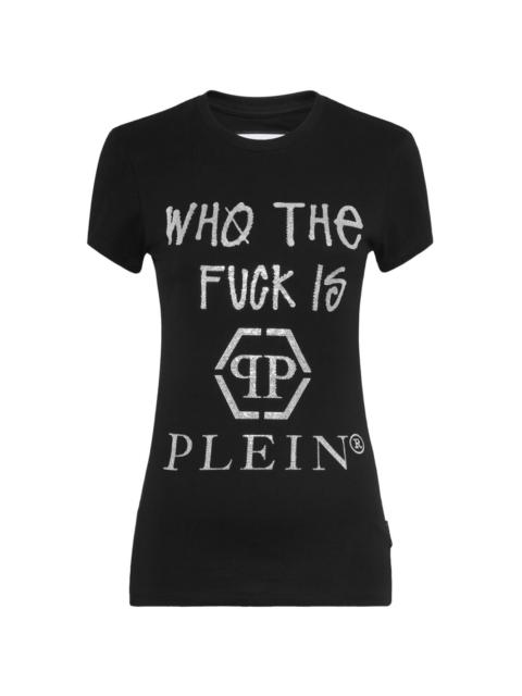 PHILIPP PLEIN Sexy Pure cotton T-shirt