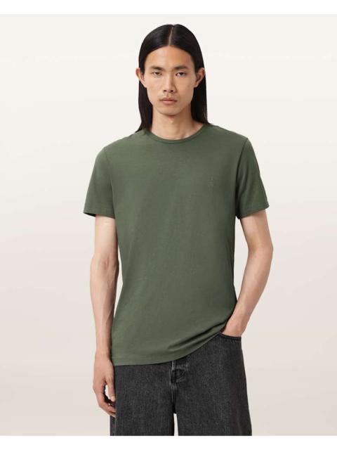 ALLSAINTS BRACE BRUSHED COTTON CREW NECK T-SHIRT