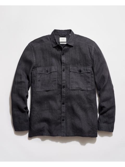 Billy Reid Linen Carpenter Overshirt