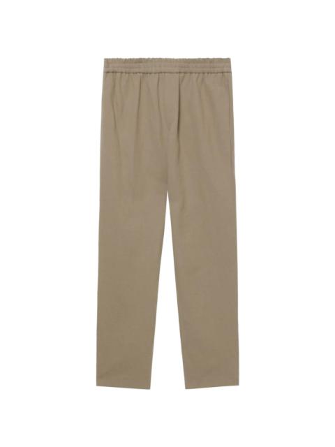 A.P.C. straight-leg cotton-linen trousers