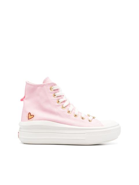 Converse Chuck Taylor All Star Move Platform Hearts sneakers