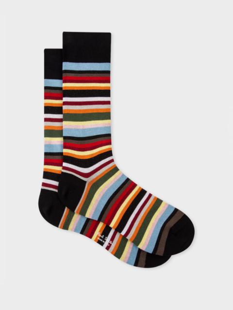 'Signature Stripe' Socks