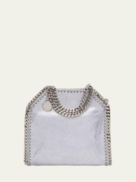 Stella McCartney Tiny Dotted Chamois Metallic Tote Bag
