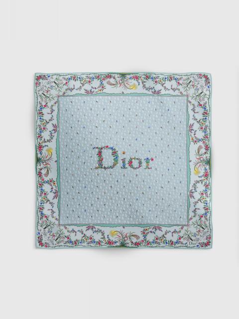 Dior Dioramour Revolution Flowers 90 Square Scarf