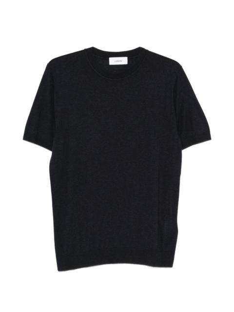 LARDINI knitted short-sleeve T-shirt