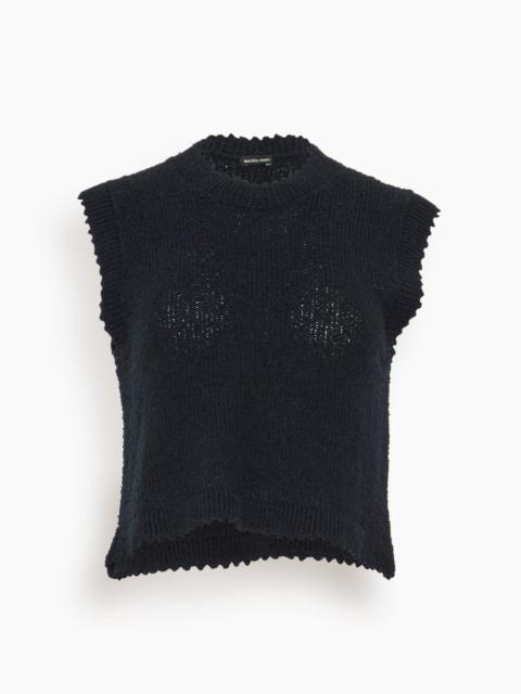 RACHEL COMEY Relent Top in Black