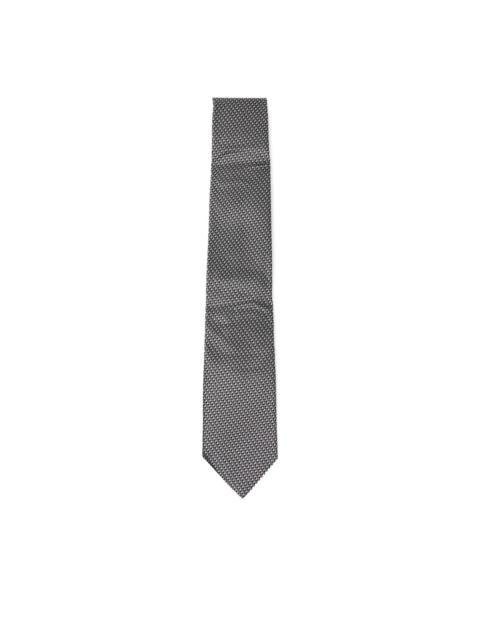 TOM FORD silk geometric-pattern tie