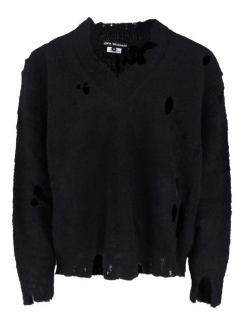 Junya Watanabe V-neck sweater