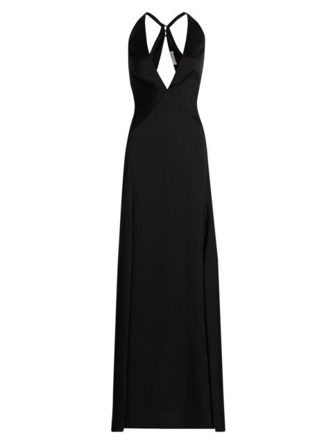RAMY BROOK Women's Belle Plunging V-Neck Satin Gown - Black