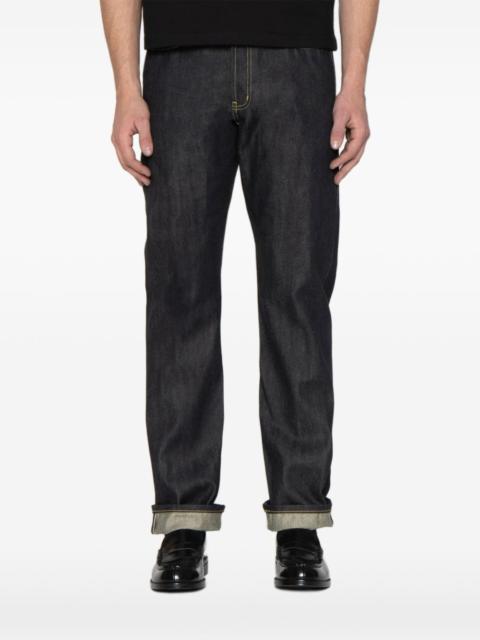 Naked & Famous Guardian II selvedge straight-leg jeans