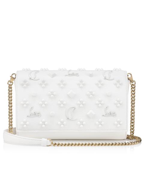 Christian Louboutin Paloma Clutch BIANCO/BIANCO