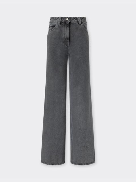 Ferrari Dark marbled denim trousers
