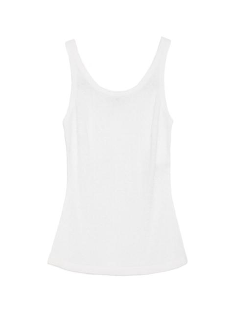 ELISABETTA FRANCHI Wool blend tank top