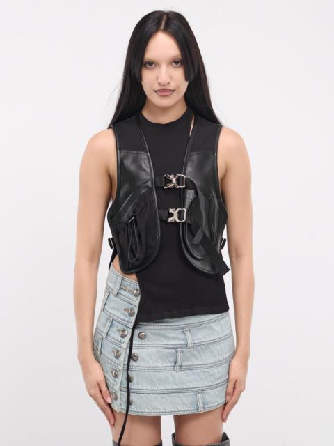 Andersson Bell Sina Faux Leather Vest