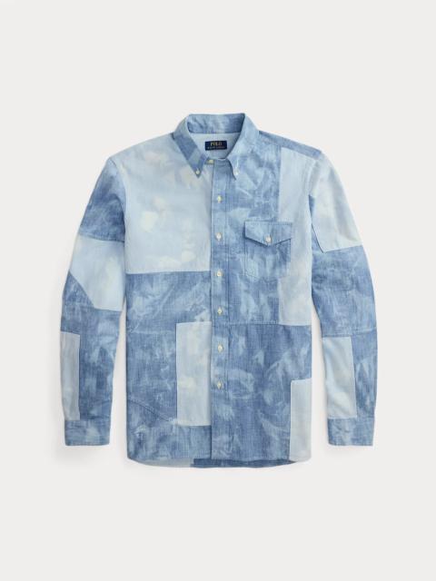 Polo Ralph Lauren Classic Fit Patchwork Chambray Shirt