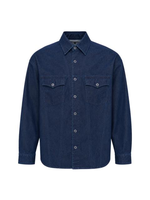 Comme des Garçons Homme Light Oz Long Sleeve Denim Shirt