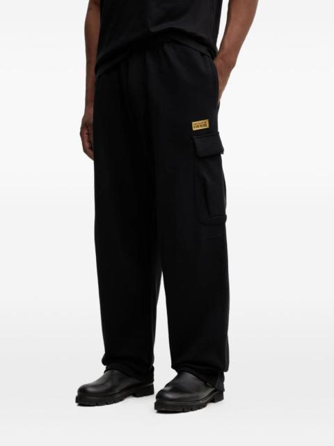 VERSACE JEANS COUTURE logo-plaque track pants