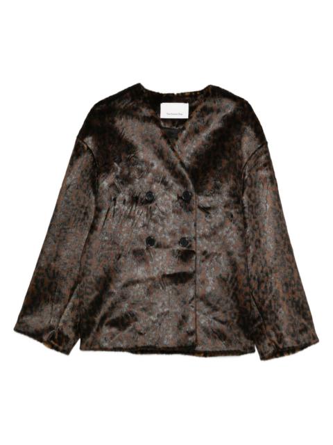 The Frankie Shop Valentina leopard-pattern jacket