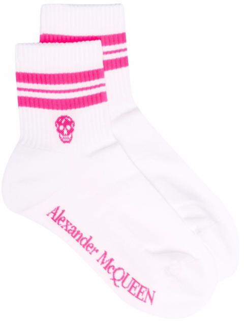 Alexander McQueen Logo cotton socks