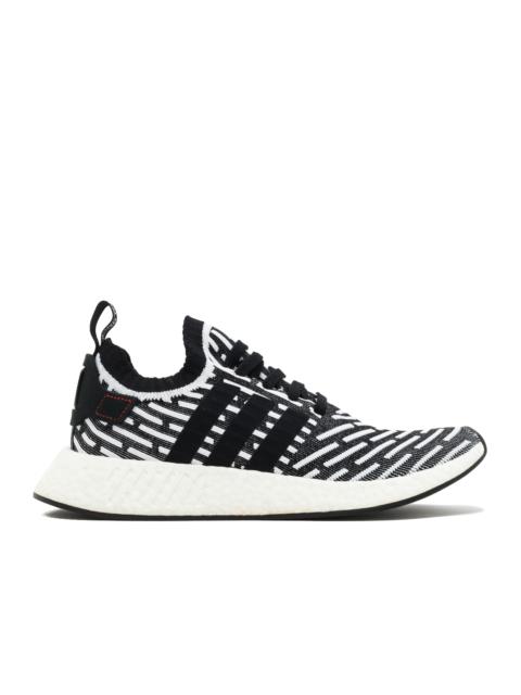 adidas NMD_R2 PRIMEKNIT 'WHITE BLACK' - BY3015 | REVERSIBLE