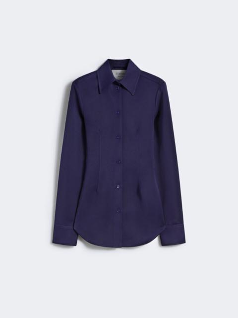 Sportmax Fitted shirt - RUNWAY - DARK VIOLET