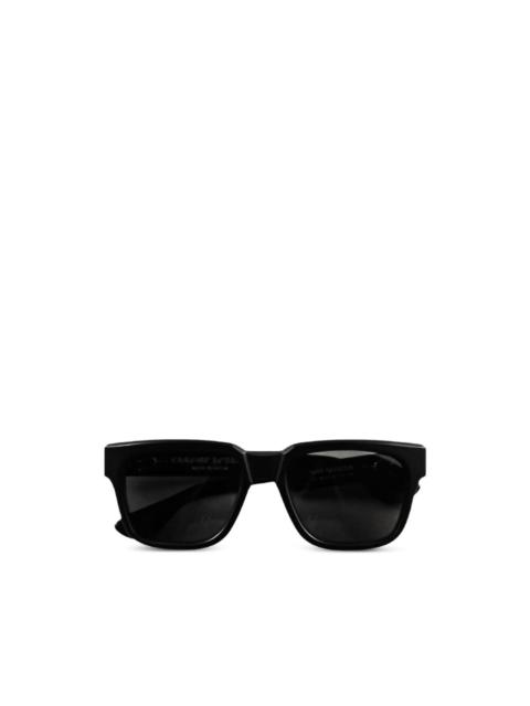 Chrome Hearts Box Officer rectangle-frame sunglasses